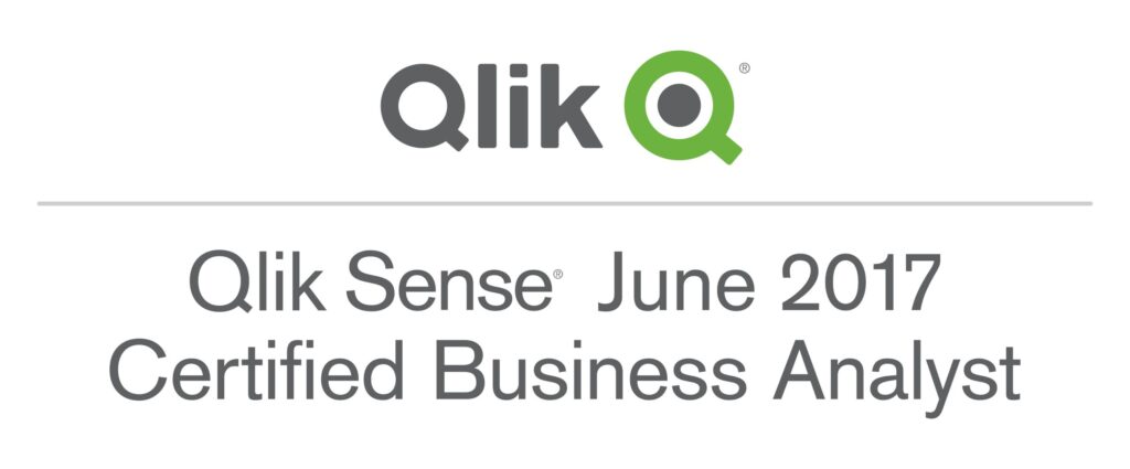 Qlik Sense Certified Business Analyst (versión June 2017)