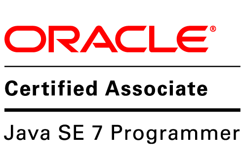 Oracle Certified Associate: Java SE 7 Programmer.